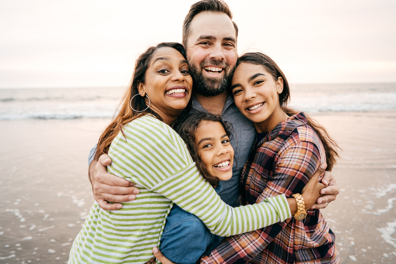 Photo of a family